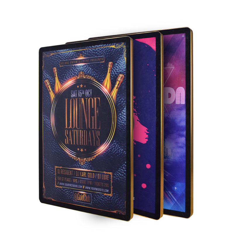 Ultra thin poster frame 