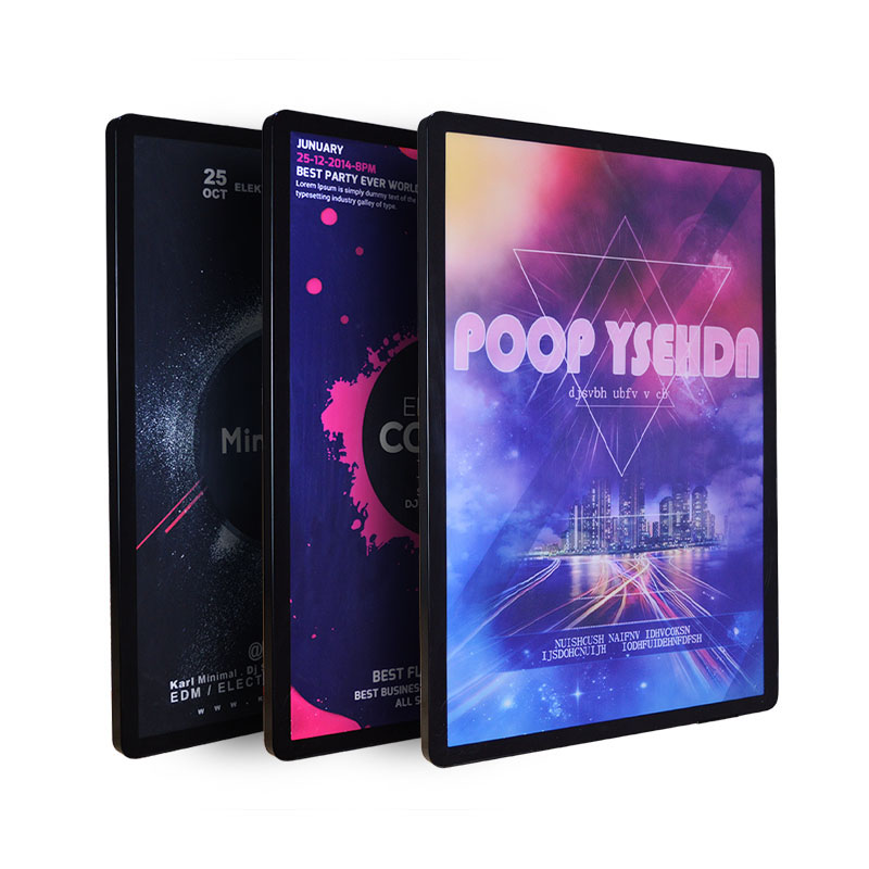 Ultra thin poster frame 
