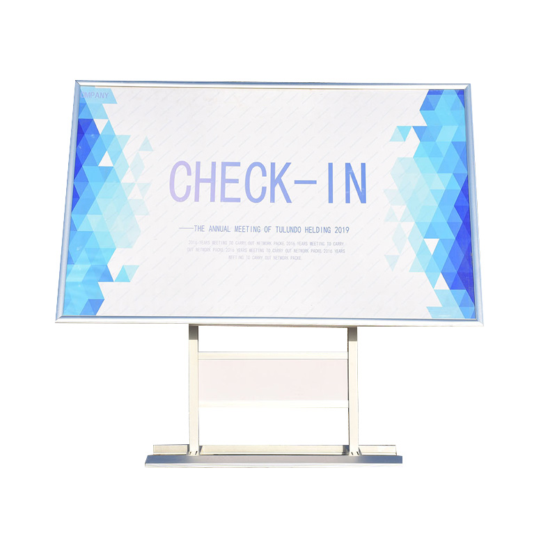 Flexible poster stand