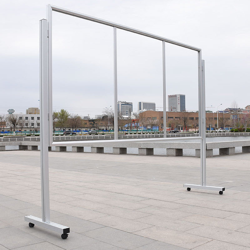 Portable poster stand